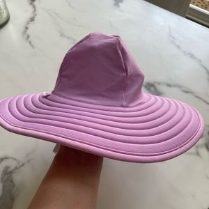 Brand New Rufflebutts Lilac Swim Hat, Size 12m-2T